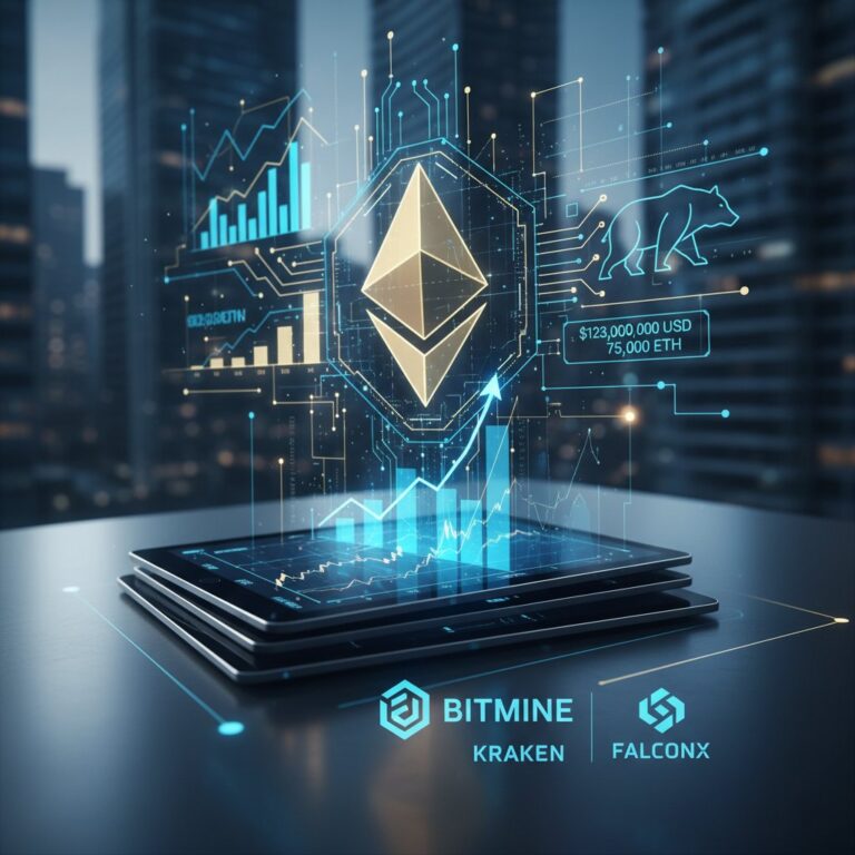 Bitmine Scoops Up 75,000 ETH in $123M Institutional Buy from Kraken and FalconX